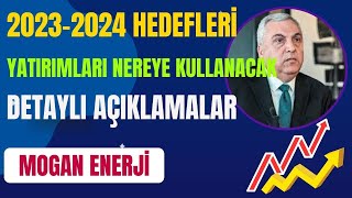 MOGAN ENERJİ PATRONU 20242025 HEDEFLERİNİ AÇIKLADI mogan [upl. by Nesaj]