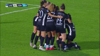 Lazio  Como W 12  Škorvánková mette il sigillo sui 3 punti  SerieAfemminile eBay [upl. by Tewfik]