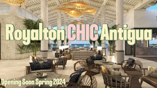 Royalton CHIC Antigua AdultsOnly New Resort Coming SPRING 2024 [upl. by Annayk]