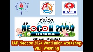 IAP Neocon 2024 Ventilation workshop VILI Weaning [upl. by Nitz]