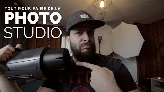 Quel MATERIEL pour faire un STUDIO PHOTO chez soi [upl. by Liddle]