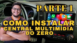 Como instalar uma central multimídia do zero  instalação dicas problemas programas entre outros [upl. by Bennet]