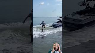 Wakesurfing wakesurfing sea [upl. by Sakram]