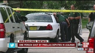 One person shot by Pinellas deputies in Lealman [upl. by Im839]