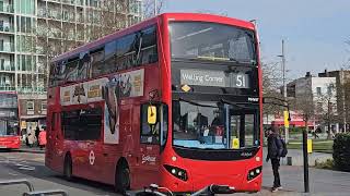 London Buses at Woolwich 4K 60FPS [upl. by Cogswell]