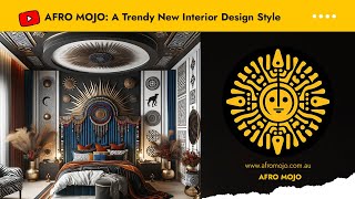 A New Trendy Interior Design Style called Afro Mojo by Shanza Jonker [upl. by Ahsikrats851]