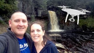 Ingleton Waterfalls Trail  Drone Footage version [upl. by Valenta487]