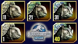 NEW LEGENDARY CENOZOIC PANOCHTHUS MAX FEEDING JURASSIC WORLD [upl. by Estis]