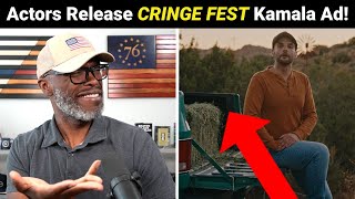 Failed Actors Release CRINGE WORTHY quotMan Enoughquot Kamala Harris Ad [upl. by Pfosi]