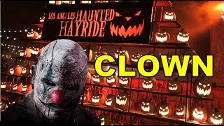 Los Angeles Haunted Hayride Clown 2017 FULL RIDE  CORN MAZE [upl. by Hsivat216]