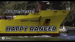 Buque HAPPY RANGER  ARRIBANDO AL PUERTO DE AVILÉS ESPAÑA EL 7052024 [upl. by Rasmussen507]