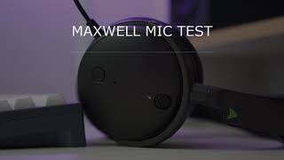 오디지 맥스웰 녹음영상 Audeze Maxwell MIC Test [upl. by Tavis]