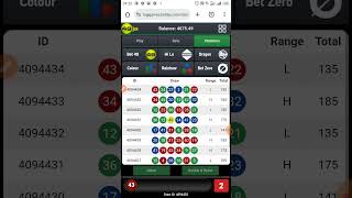 Bet9ja 49ja casino 2 rainbow strategy working perfectly [upl. by Mauchi]