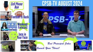 CPSBTV August 2024 Sulphur High School [upl. by Henrietta]