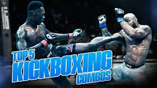 UFC 4 Top 5 Kickboxing Combos From A Pro [upl. by Enimajneb633]