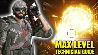 MAX Level Technician Guide  Intense Difficulty Build  Aliens Fireteam Elite [upl. by Colleen]