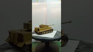 I Built A 172 Scale Model Of A Tiger Tank [upl. by Ribble]