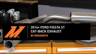 20142019 Ford Fiesta ST CatBack Exhaust Installation Guide by Mishimoto [upl. by Senecal]