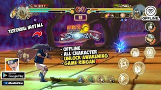 Tutorial Install Naruto Ultimate Ninja Storm Full Karakter amp Unlock Awakening Offline Di Android [upl. by Marijane932]