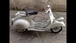 Restauro Vespa 125 Faro Basso a Gallarate [upl. by Ardnaiek]