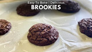 Eggless Chocolate Brookies LIVE Cooking By Chef Amrita Raichand  Best Chocolate Treats Recipe [upl. by Attenyl]