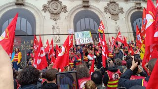 Marche aux flambeaux contre les injustices des jeux olympiques [upl. by Delinda778]