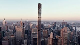 New York ecco il grattacielo extra lusso più sottile al mondo [upl. by Fai]