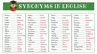 120 Super Common Synonyms to Increase Your Vocabulary in English [upl. by Sasha949]