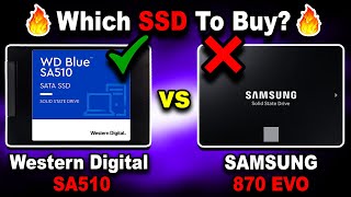 🔥WD vs SAMSUNG🔥Best SATA SSD To Buy🔥WD Blue vs SAMSUNG 870 EVO KshitijKumar1990 [upl. by Ruckman]