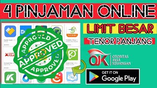 4 pinjol limit besar terbaru • pinjaman online tenor panjang [upl. by Enidan]