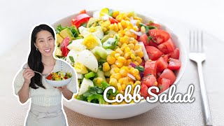 Fresh amp Delicious Cobb Salad Recipe  ft vegeAQUA  Chris Han [upl. by Ihsir]