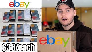 I Tried Flipping Wholesale iPhone lots from eBay [upl. by Tersina151]