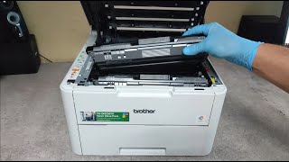 HOW TO REPLACE THE TONER CARTRIDGES AND DRUM UNITS ON BROTHER HLL3210CW HLL3230CDN HLL3270CDW [upl. by Carmon]