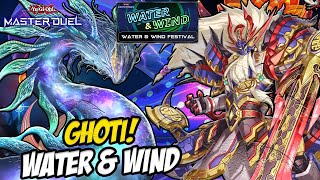 Best Loaner Deck Ghoti Water amp Wind Season 32 Yugioh Master Duel [upl. by Enirehtak]