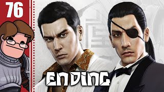 Lets Play Yakuza 0 Part 76 ENDING  Men in Suits [upl. by Sofia]