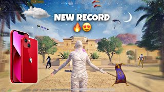 My New Record 😱  New Mode PUBG Mobile ❤️ iPhone 13 Pubg Test Sensitivity [upl. by Branca635]