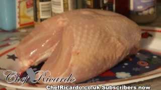 Roast Turkey For Christmas How To Marinade It  Recipes By Chef Ricardo [upl. by Thomas]