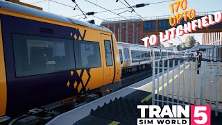 170 Upto Litchfield Pt 12  Bromsgrove to Birmingham  Class 170  Birmingham Cross City  TSW5 [upl. by Xavier851]