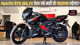 2024 King Of 160 cc Apache RTR 160 2V BS7 E20  On Road Price New Features Top Speed amp Mileage [upl. by Debra]