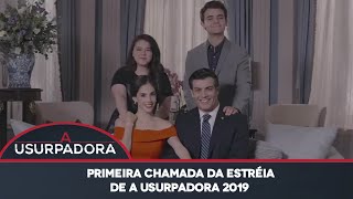 A Usurpadora 2019 a Série  Primeira Chamada da Estréia no sbt 2021 quotEditada Oficialquot [upl. by Ruzich]