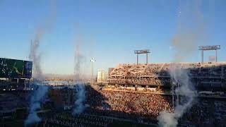 ASU football entrance vs UCF 11924 [upl. by Ihana]