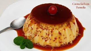 Flan de huevo en 5 minutos y por menos de 2 Euros ¡Postre super fácil [upl. by Ludwig862]