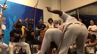 Capoeira Game with Mestre Curisco and Professor Gugu Quilombola [upl. by Ojela599]