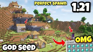 Perfect Spawn Seed For Bedrock and PE Diamonds Strongholds and Nether Fortress Part55 [upl. by Henn]