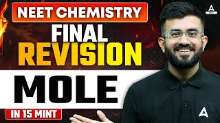 Mole Class 11 One Shot  FINAL REVISION  NEET 2024  Nitesh Devnani [upl. by Adlen]