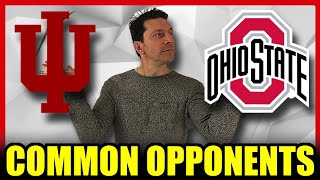 Ohio State vs Indiana  COMMON OPPONENTS MATCHUP [upl. by Ayomat]