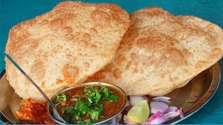 Bhatura Recipe  Bhature Banane Ka Tarika  भटुरे बनाने की विधि [upl. by Zedekiah]