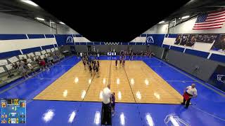 Greenbrier High School vs Mount St Mary Academy Womens Varsity Volleyball [upl. by Naginarb531]