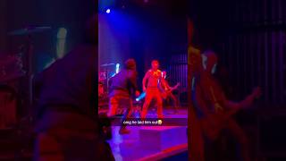 crazy fan gets knocked out on stage [upl. by Malkin]