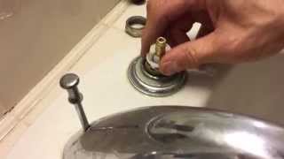 Tutorial Delta Faucet Cartridge Replacement [upl. by Anaig57]